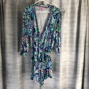 EUC Lilly Pulitzer Wrap Romper